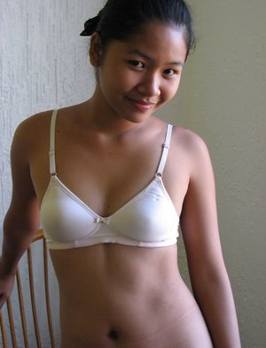 Naked Asian Student